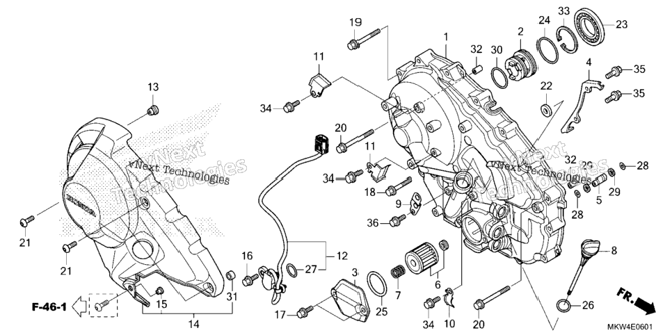 Right Crankcase Cover