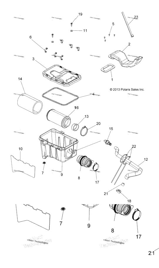 Engine, Air Intake System