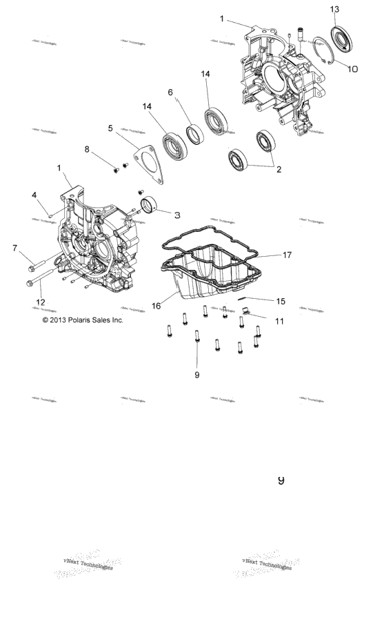 Engine, Crankcase