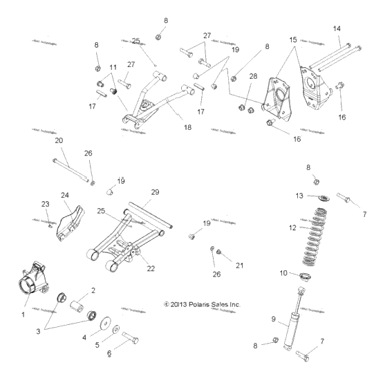 Suspension, Rear