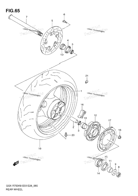 Rear Wheel