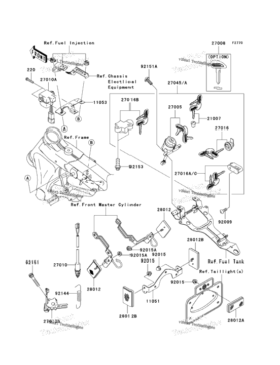 Ignition Switch/Locks/Reflectors