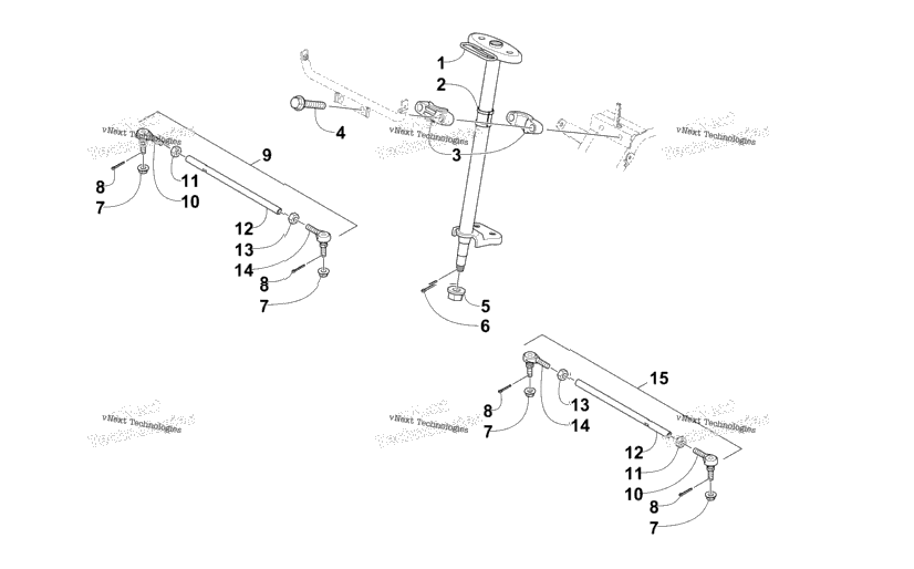 Steering Post Assembly