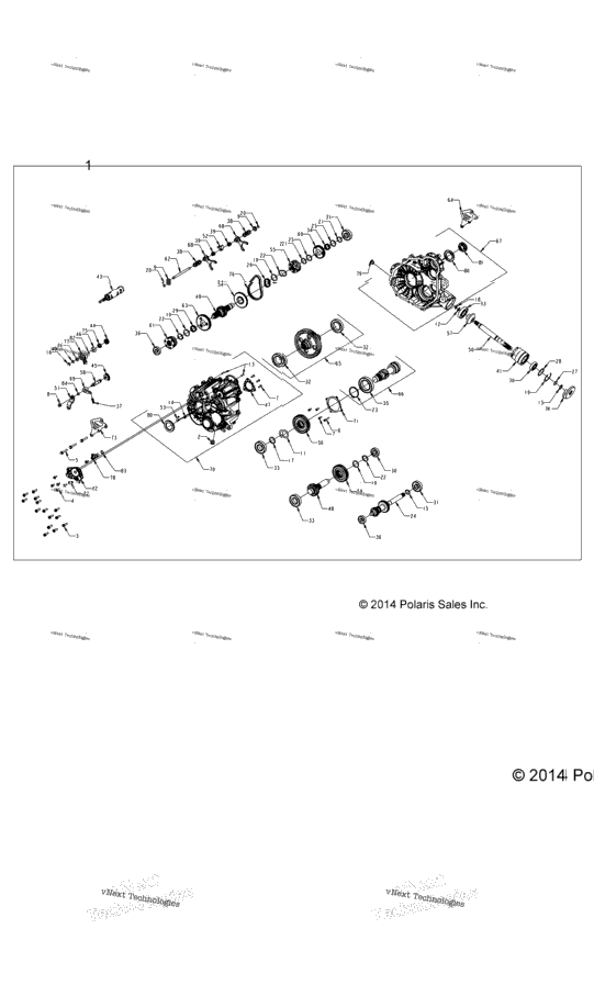 Drive Train, Main Gearcase
