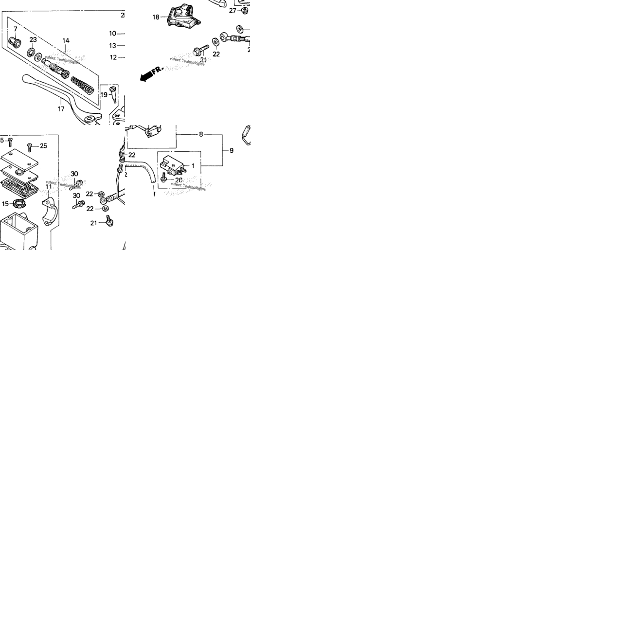 Front Brake Master Cylinder