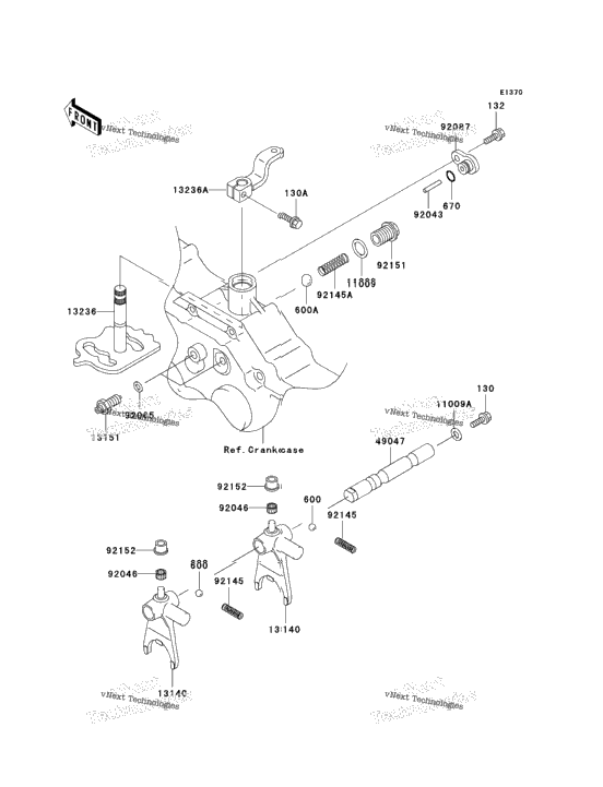 Gear Change Mechanism
