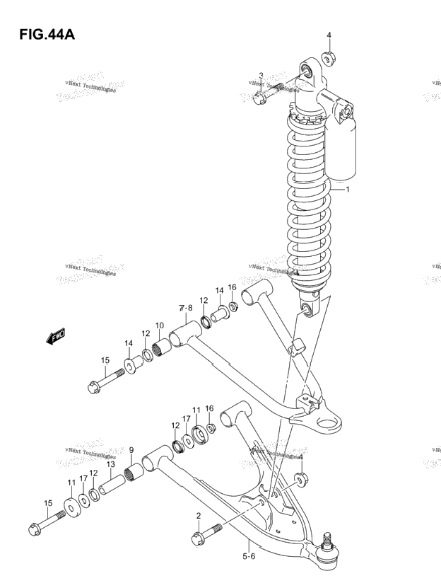 Suspension Arm (Model K5/K6/K7)