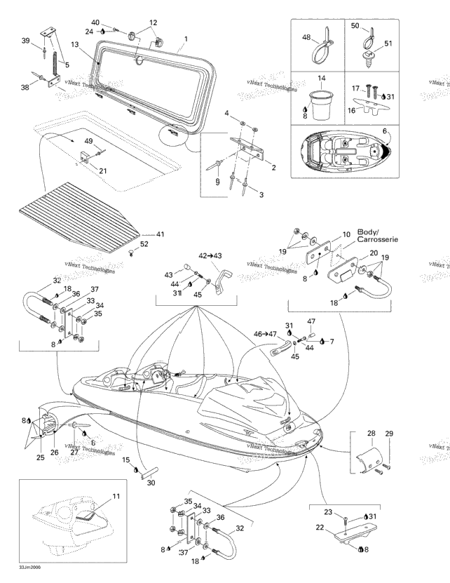 Central Cover And Accessories