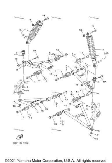 Front Suspension & Wheel