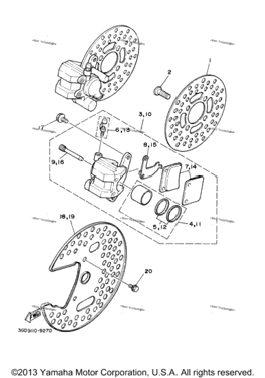 Front Brake Caliper