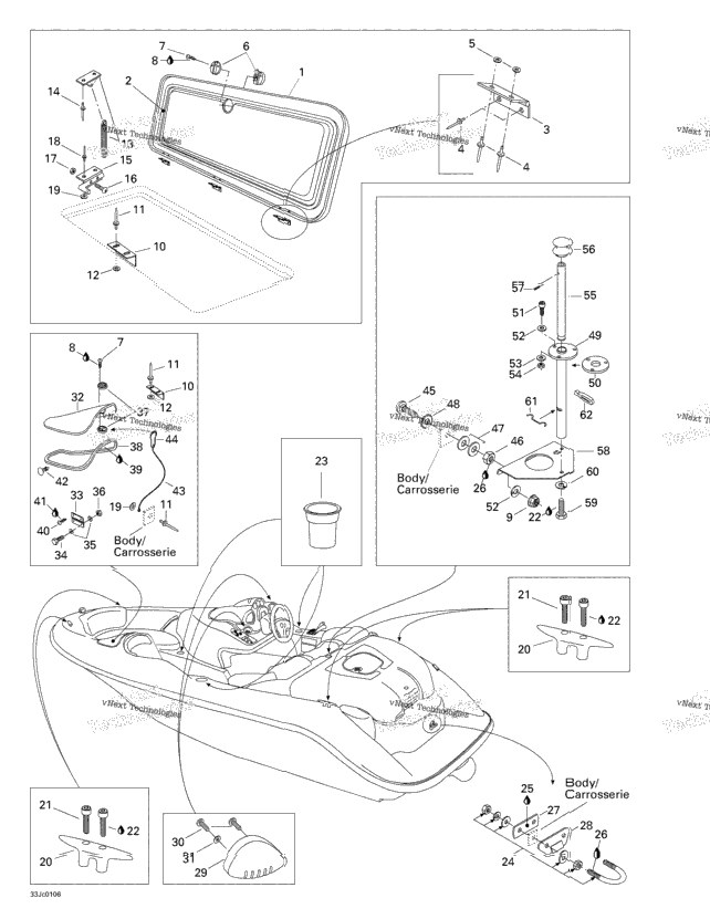 Central Cover And Accessories
