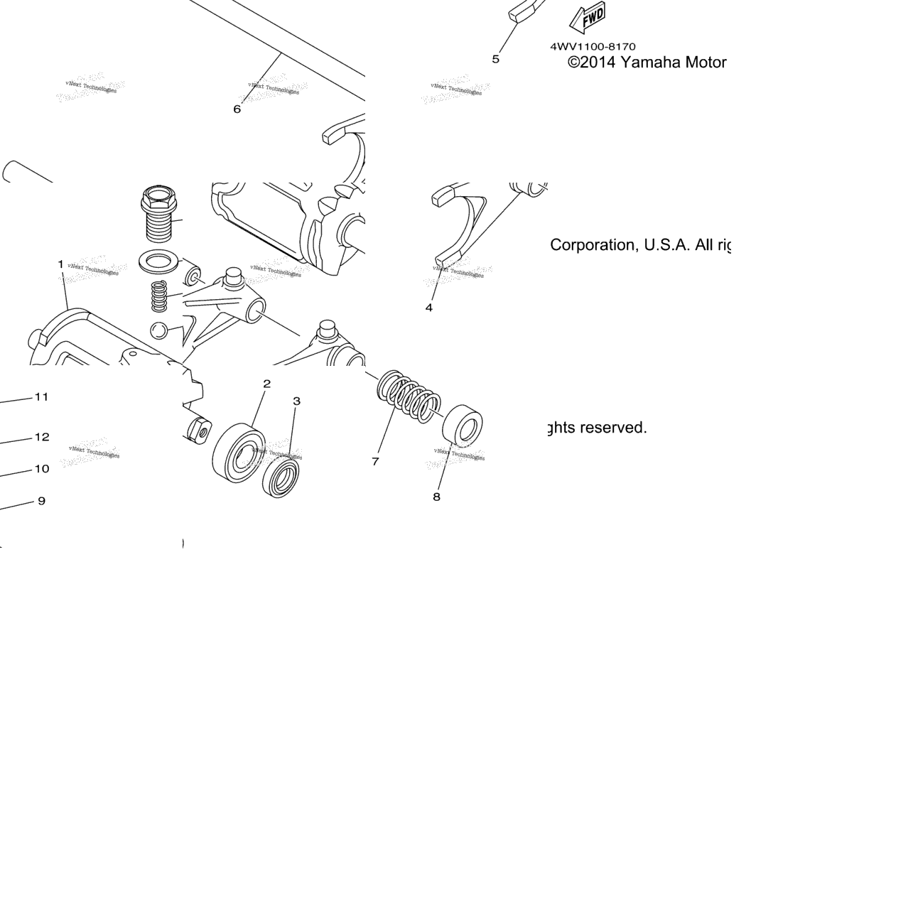 Shift Cam Fork
