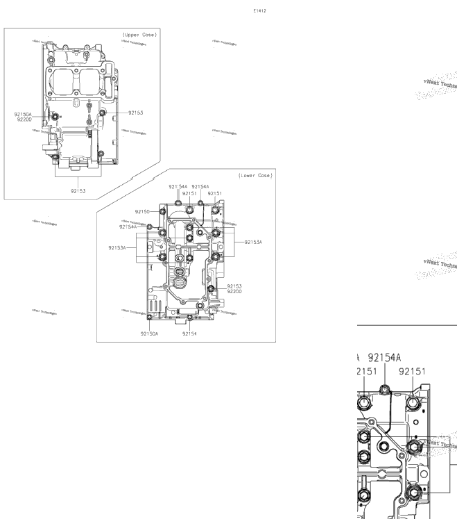 Crankcase Bolt Pattern