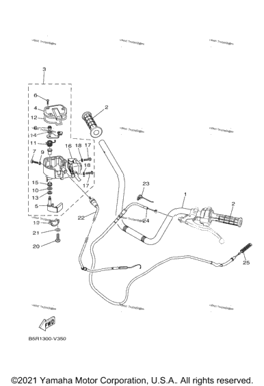 Steering Handle & Cable