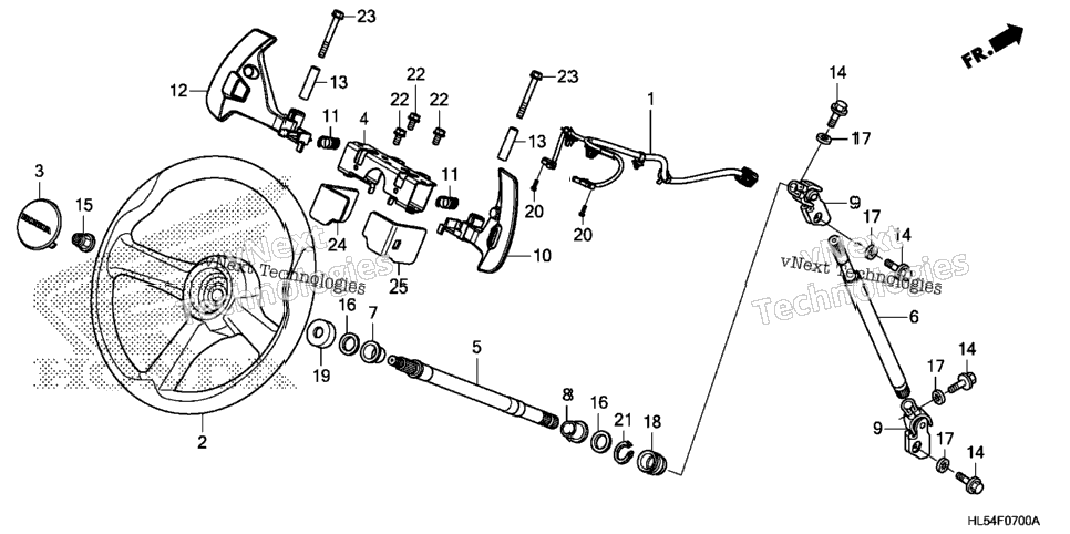 Steering Wheel@Steering Shaft