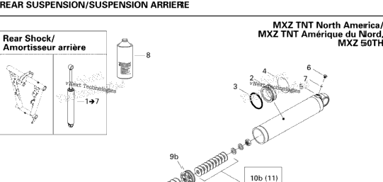 Take Apart Shock, Rear 1