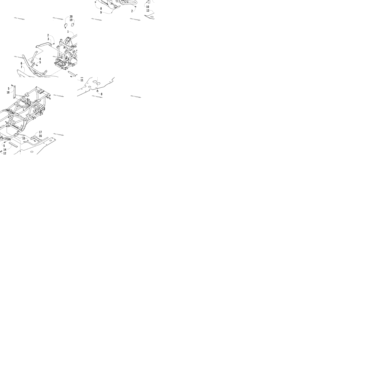 Frame And Related Parts