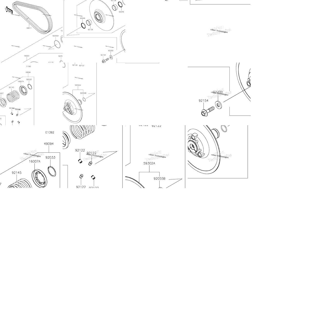 Driven Converter/Drive Belt