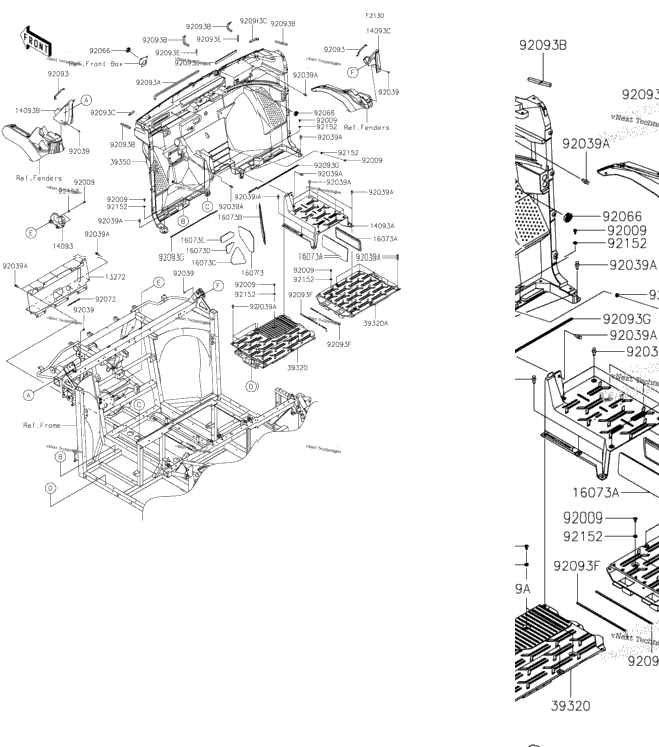 Frame Fittings(Front)