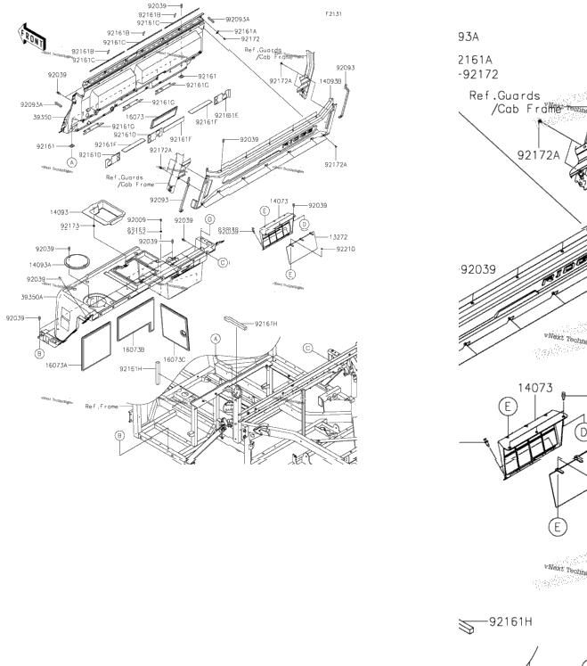 Frame Fittings(Rear)