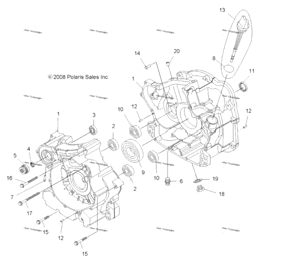 Engine, Crankcase