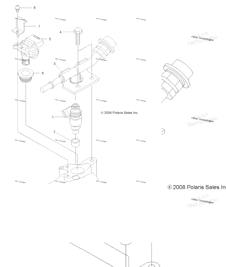 Engine, Fuel Injector