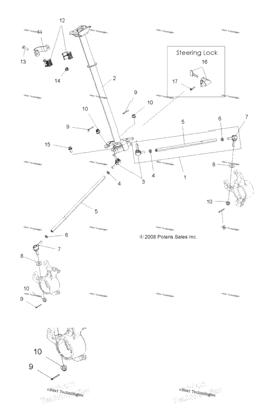Steering, Steering Post Asm