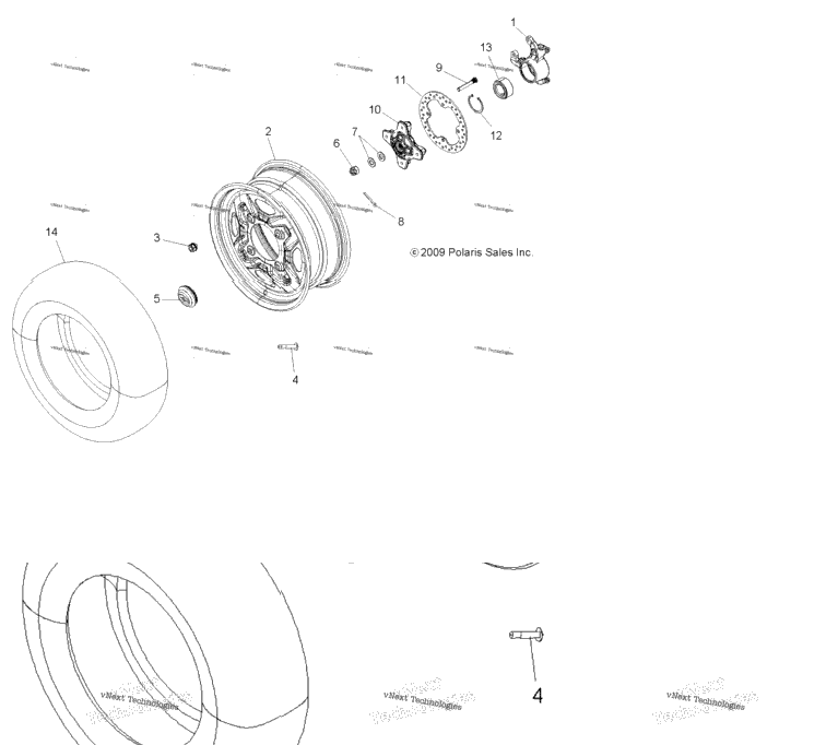 Wheels, Front & Hub