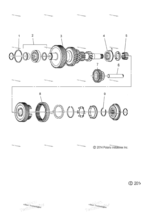 Drive Train, Transmission, Reverse Gear All Options
