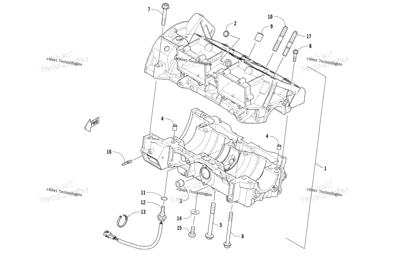 Crankcase Assembly