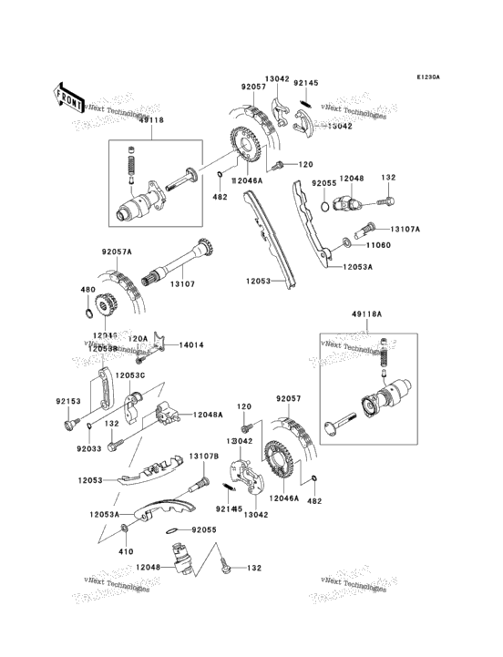 Camshaft(S)/Tensioner(A2)