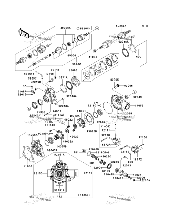Drive Shaft-Front