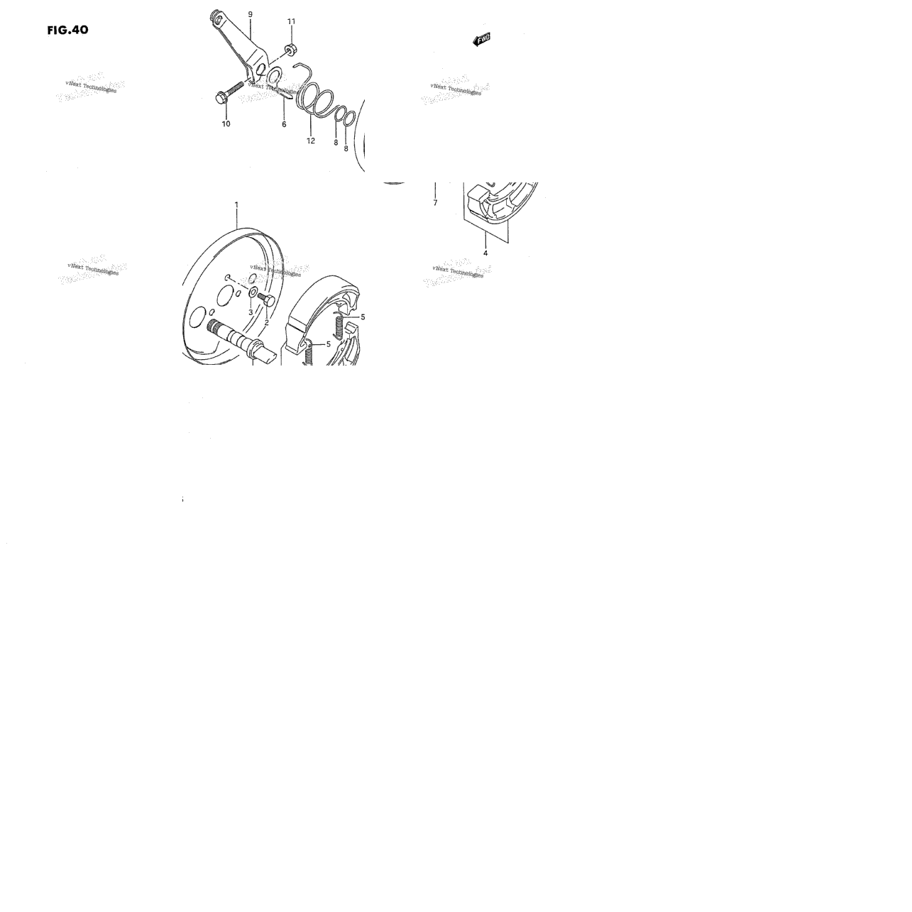 Front Wheel Brake