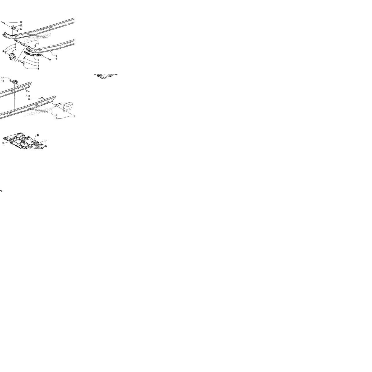 Slide Rail And Track Assembly