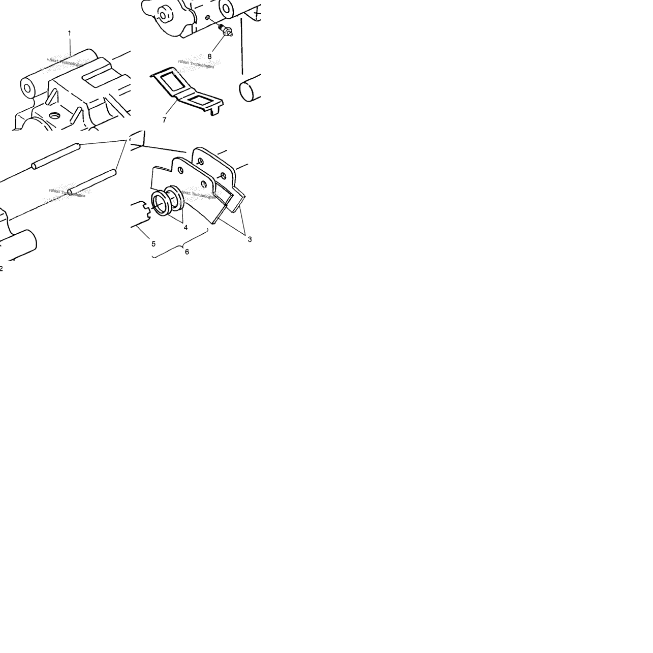Rear Brake Big Boss 6X6 400L