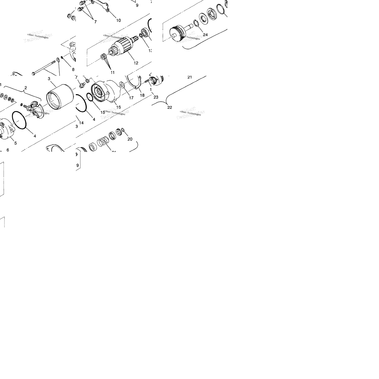 Starting Motor Big Boss 6X6 400L