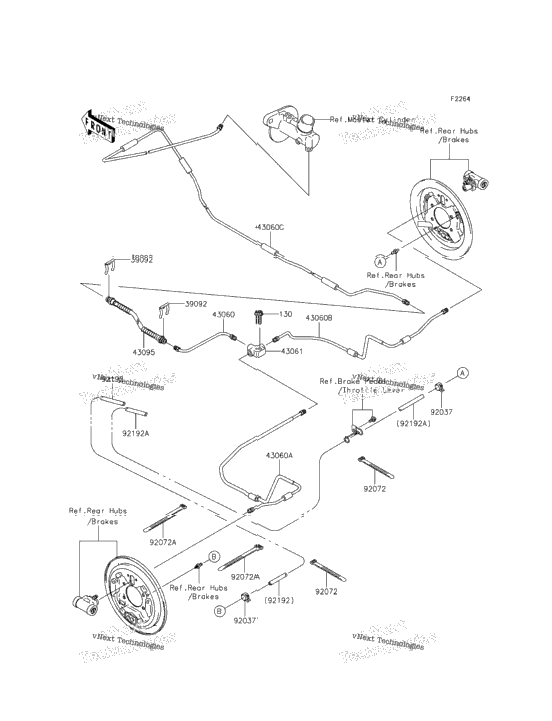 Rear Brake Piping