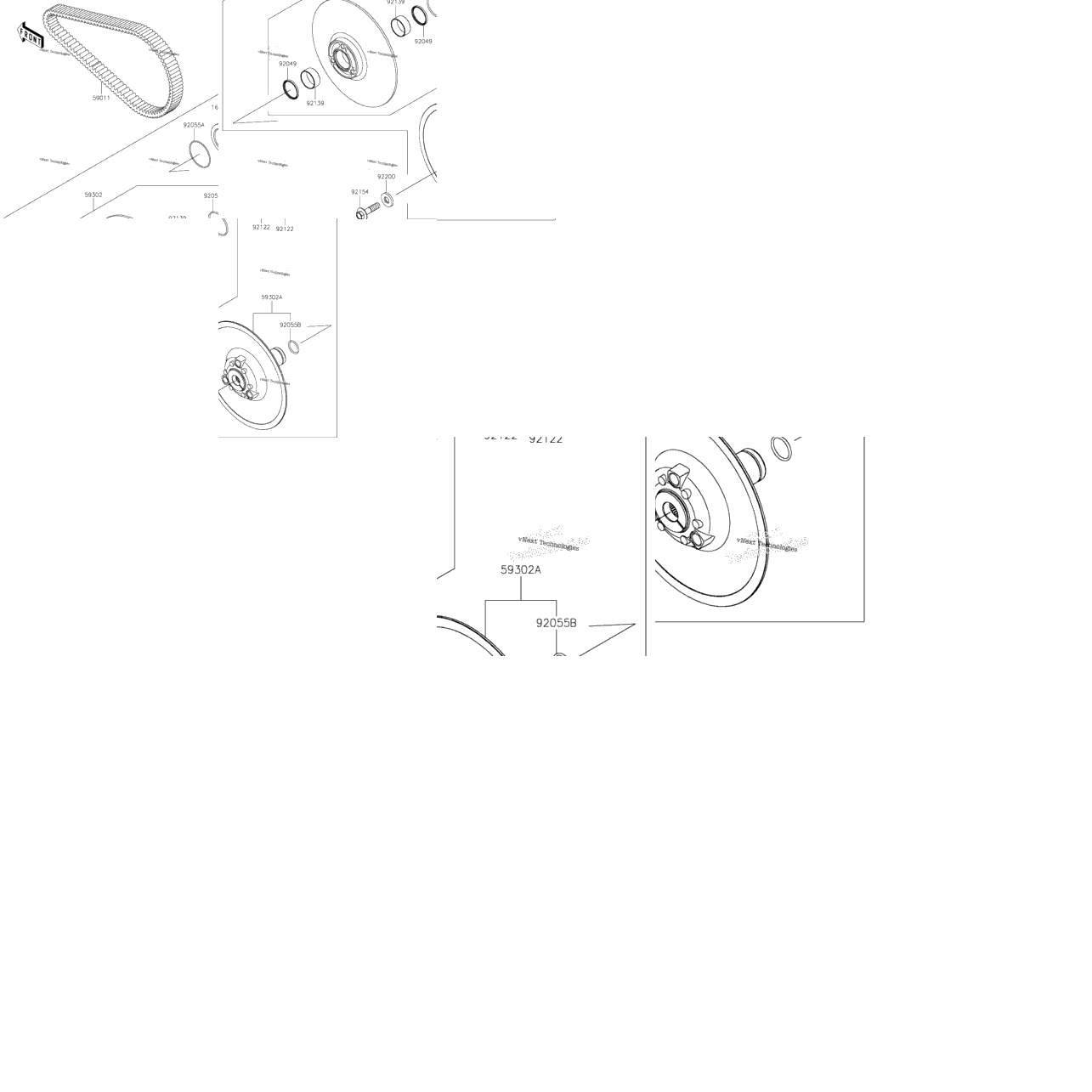 Driven Converter/Drive Belt