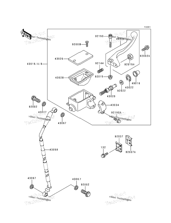 Front Master Cylinder