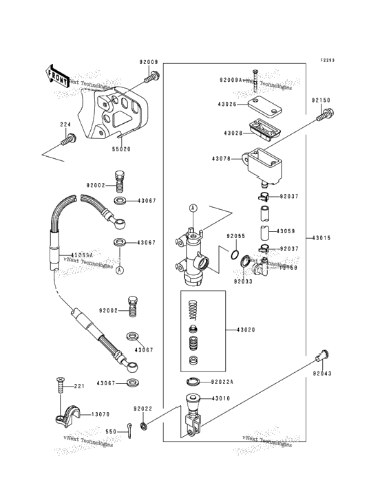 Rear Master Cylinder