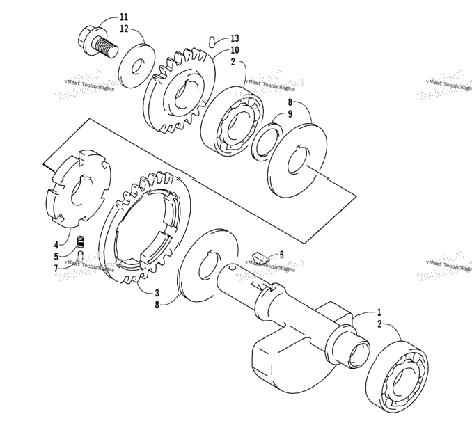 Crank Balancer Assembly