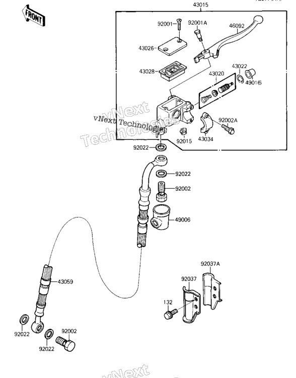 Front Master Cylinder