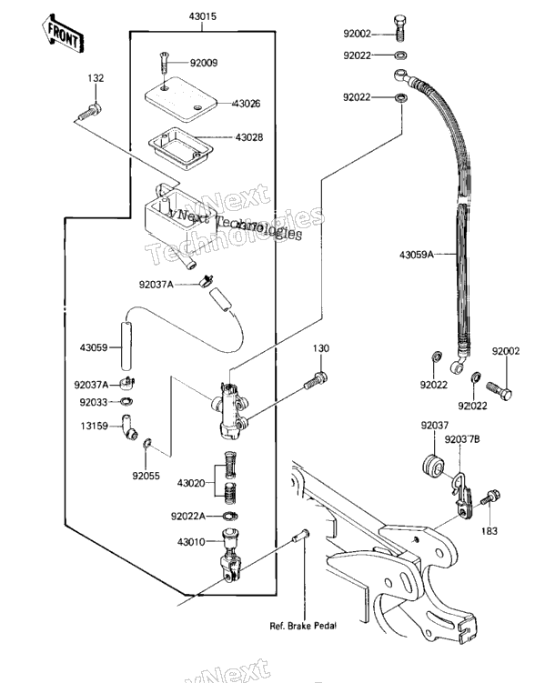 Rear Master Cylinder