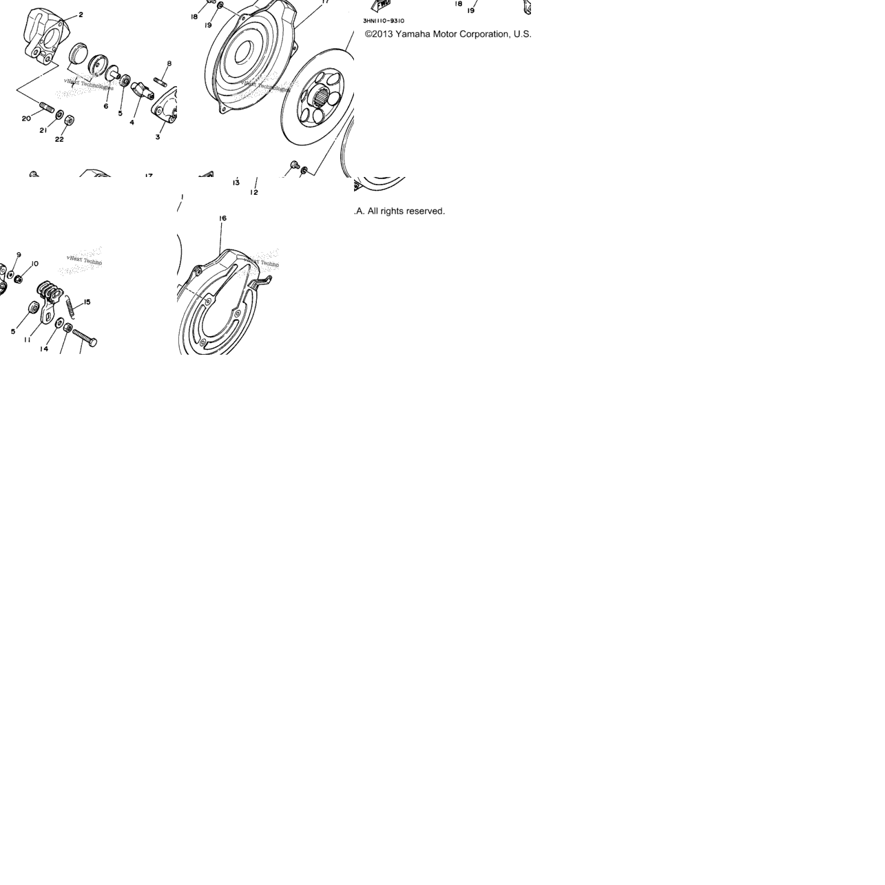 Rear Brake Caliper