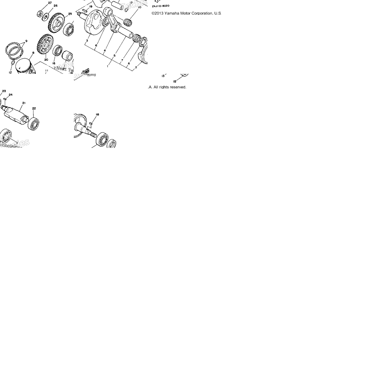 Crankshaft Piston