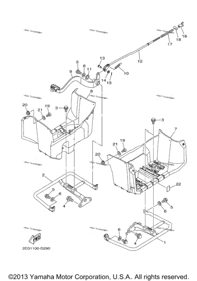 Stand Footrest