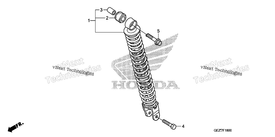 Rear Shock Absorber