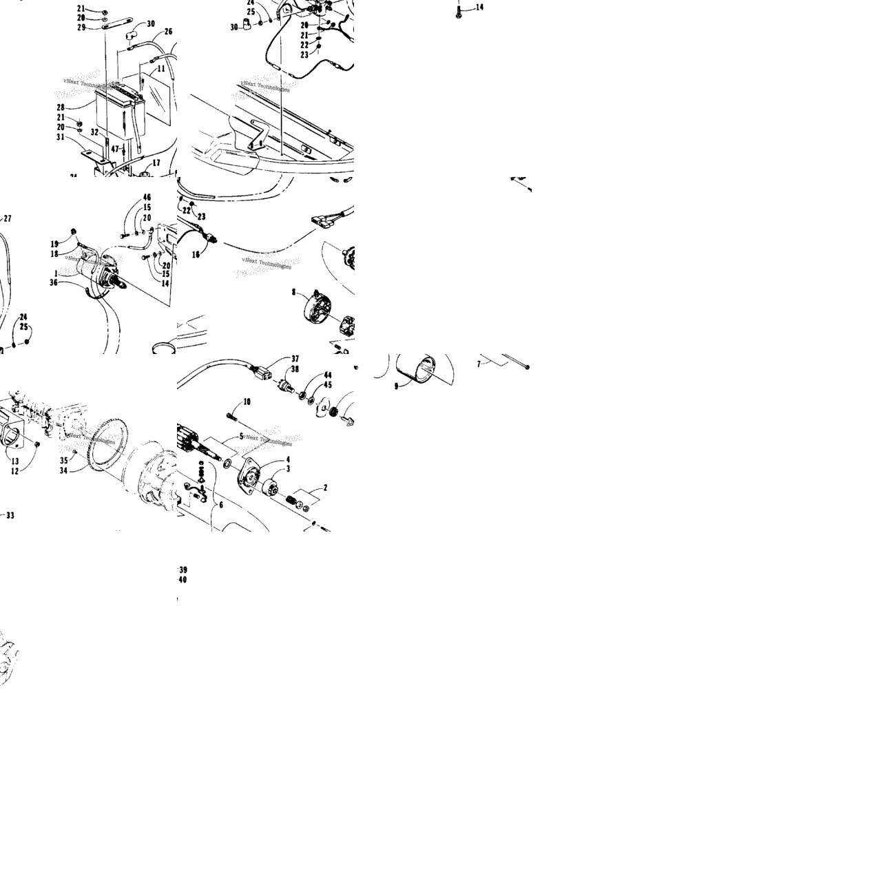 Electric Start Assembly