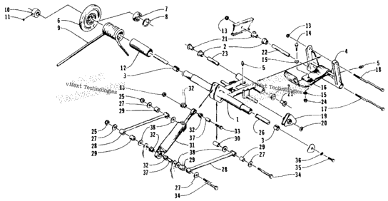 Rear Suspension Rear Arm Assembly