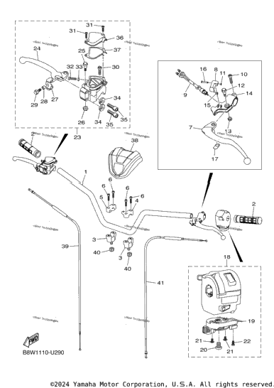Steering Handle Cable